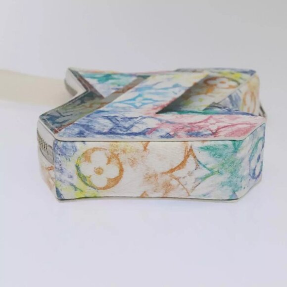 LOUIS VUITTON Monogram Pastel Colors LV Block Multicolor - Picture 9 of 16